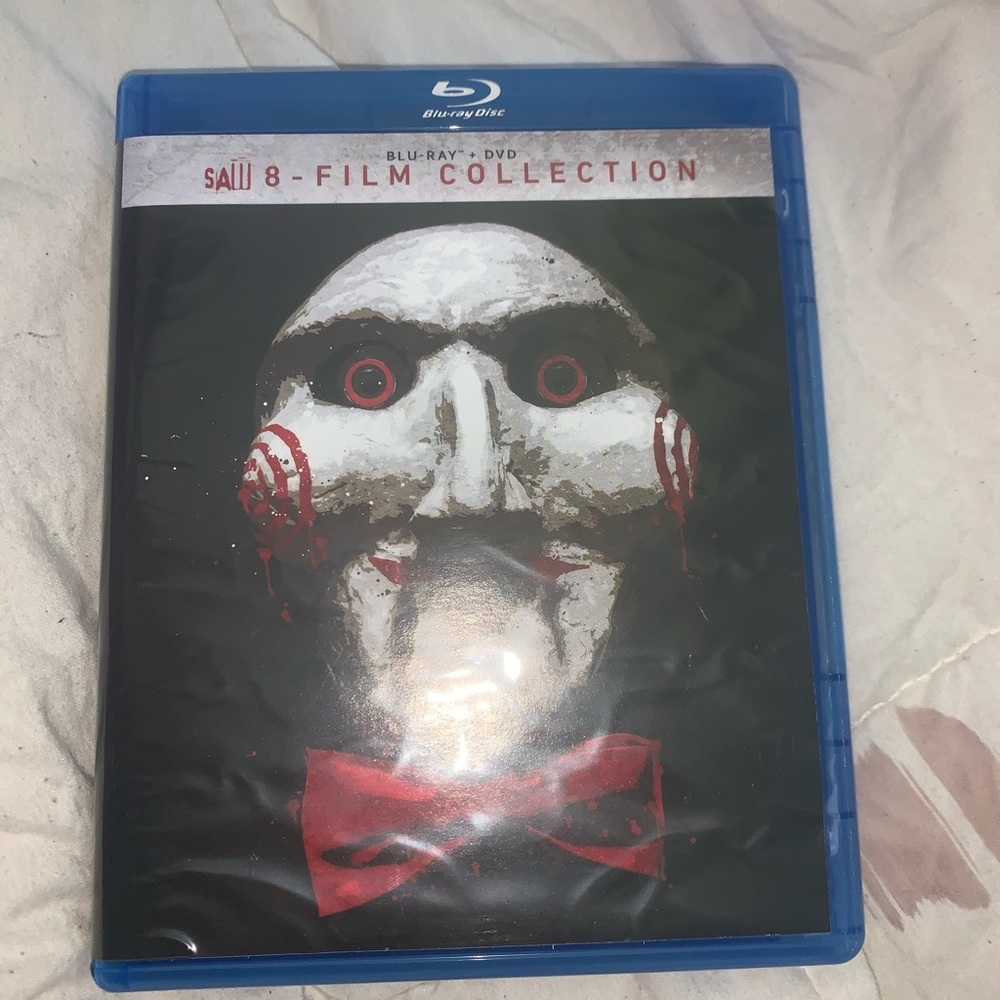 Saw Horor Movie Blu-Ray and DVD Collection Movies, ALL Saw Movies!